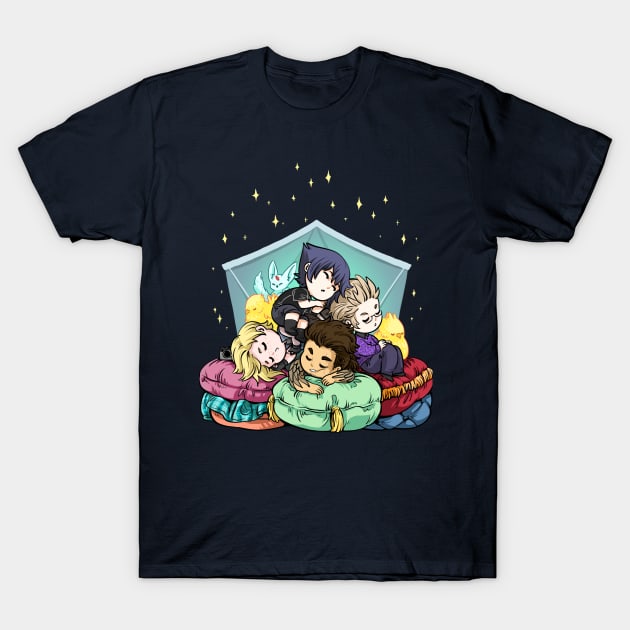 FFXV sleep pile T-Shirt by beanclam